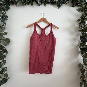 Lululemon Athletic Ebb To Street RB Tank Top B/C Chianti Women’s Size 12